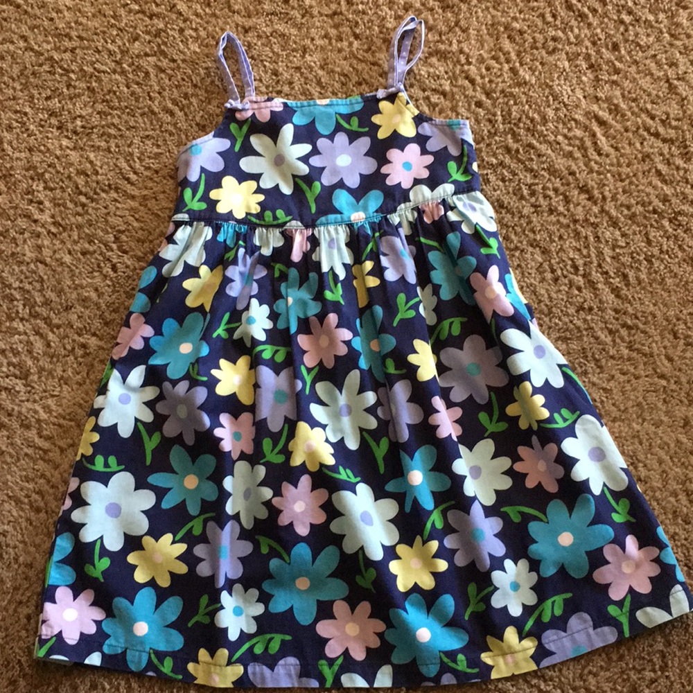 Vintage Gymboree Spring Showers flower dress Size 6